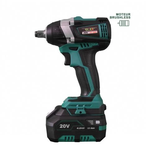 Clé à Chocs 20V Sans Fil Silex® 20V Moteur Brushless (1 X Batterie 6 Ah SLX Lithium ) 6 Clé à Chocs 20V Sans Fil Silex® 20V Moteur Brushless (1 X Batterie 6 Ah SLX Lithium ) – Image 4