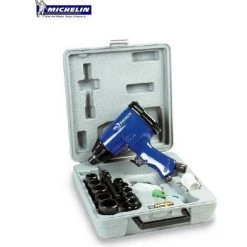 MICHELIN Coffret Clé A Choc Déboulonneuse 1/2 Livré Avec 10 Douilles + Accessoires
