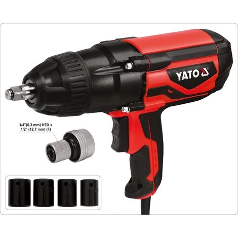 YATO Clé à Chocs électrique - 1020W - 600Nm - 230V 5 YATO Clé à Chocs électrique - 1020W - 600Nm - 230V – Image 3