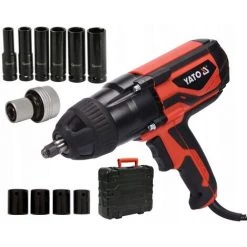 YATO Clé à Chocs électrique - 1020W - 600Nm - 230V Avec Inserts Supplémentaires 11 YATO Clé à Chocs électrique - 1020W - 600Nm - 230V Avec Inserts Supplémentaires -Clé Soldes Magasin 47013124 5