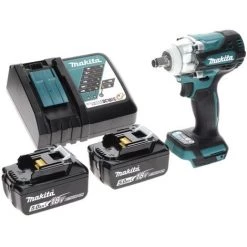 Makita DTW 300 RT Visseuse à Chocs Sans Fil 18 V 330 Nm 1/2" Brushless + 2x Batteries 5.0 Ah + Chargeur 10 Makita DTW 300 RT Visseuse à Chocs Sans Fil 18 V 330 Nm 1/2" Brushless + 2x Batteries 5.0 Ah + Chargeur -Clé Soldes Magasin 49233250 4