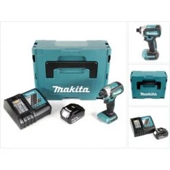 Makita DTD 153 RFJ Visseuse à Percussion Sans Fil 18V, Sans Balai + 1x Batterie BL 1850 B 5,0 Ah + Chargeur Rapide DC 18 RC + Makpac 2 10 Makita DTD 153 RFJ Visseuse à Percussion Sans Fil 18V, Sans Balai + 1x Batterie BL 1850 B 5,0 Ah + Chargeur Rapide DC 18 RC + Makpac 2 -Clé Soldes Magasin 49700787 4