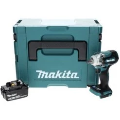 Makita DTW 300 G1J Visseuse à Chocs Sans Fil 18 V 330 Nm 1/2" Brushless + 1x Batterie 6,0 Ah + Makpac - Sans Chargeur -Clé Soldes Magasin 50678994 3