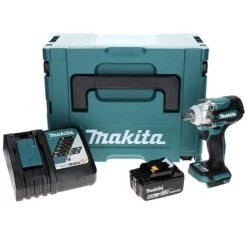 Makita DTW 300 RG1J Visseuse à Chocs Sans Fil 18 V 330 Nm 1/2" Brushless + 1x Batterie 6.0 Ah + Chargeur + Makpac -Clé Soldes Magasin 50679001 4