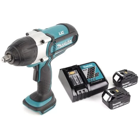 Makita BTW 450 RFE 18V Li-ion Visseuse à Chocs Sans Fil + 2x Batteries Makita BL1830 B + Chargeur DC18RC + Coffret De Transport 4 Makita BTW 450 RFE 18V Li-ion Visseuse à Chocs Sans Fil + 2x Batteries Makita BL1830 B + Chargeur DC18RC + Coffret De Transport – Image 2