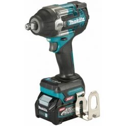 MAKITA Clé D'impact Sur La Batterie 40V Tw007gm201 | 2x Batterie 4.0Ah Dans Le Makpac