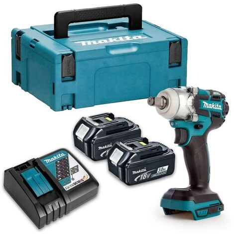 Boulonneuse à Chocs 18V LXT 280 Nm 1/2" (2x3,0 Ah) En MAKPAC - MAKITA DTW285RFJ 3 Boulonneuse à Chocs 18V LXT 280 Nm 1/2" (2x3,0 Ah) En MAKPAC - MAKITA DTW285RFJ