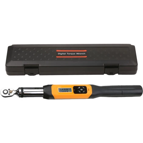 SUPERSELLER Clé à Chocs Clé Dynamométrique Numérique 1/4" Clé Dynamométrique électronique Avec Sonnerie Et Alarme LCD, 0, 3-30 Nm - 0,3-30 Nm 5 SUPERSELLER Clé à Chocs Clé Dynamométrique Numérique 1/4" Clé Dynamométrique électronique Avec Sonnerie Et Alarme LCD, 0, 3-30 Nm - 0,3-30 Nm – Image 3