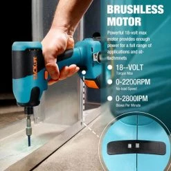 Boulonneuse à Choc Sans Fil 18V TACKLIFE 180Nm, 2800 IPM Taux D'Impact Max, 2.0Ah Batterie, Mandrin De 6.35mm, Charge Rapide TDID20K 11 Boulonneuse à Choc Sans Fil 18V TACKLIFE 180Nm, 2800 IPM Taux D'Impact Max, 2.0Ah Batterie, Mandrin De 6.35mm, Charge Rapide TDID20K -Clé Soldes Magasin 51302897 5