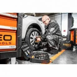 BRICOLINE Clé à Chocs Sans Fil 2x18V / 2.0Ah, Avec Jeu De Douilles 1/2 " -Clé Soldes Magasin 52515421 3