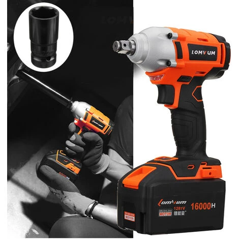 MAEREX Brushless Clé électrique à Choc Sans Fil Li-ion Batterie Visseuse Percussion 5 MAEREX Brushless Clé électrique à Choc Sans Fil Li-ion Batterie Visseuse Percussion – Image 3