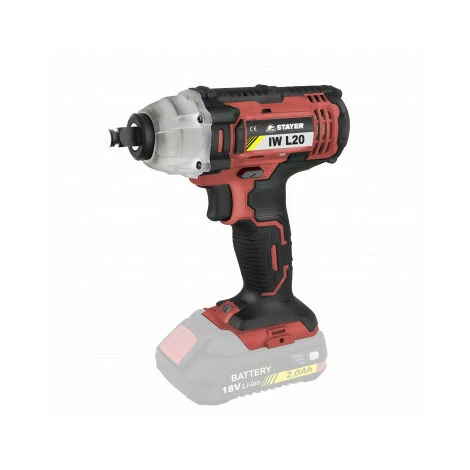 STAYER IBERICA Clé à Chocs Sans Fil IW L20 Stayer 3 STAYER IBERICA Clé à Chocs Sans Fil IW L20 Stayer