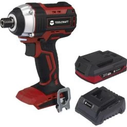 TOOLCRAFT ASS-850 / TAWB-200 2149268 Clé à Chocs Sans Fil 20 V 2000 MAh Li-Ion + Batterie