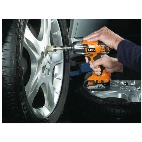 Boulonneuse à Chocs AEG 18V - 2 Batteries 4.0Ah - 1 Chargeur 80mins - BSS 18C 12Z Li-402C 4 Boulonneuse à Chocs AEG 18V - 2 Batteries 4.0Ah - 1 Chargeur 80mins - BSS 18C 12Z Li-402C – Image 2