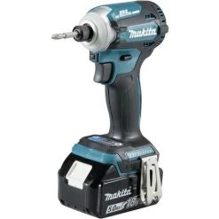 Makita Makita DTW701RTJ Clé à Chocs Sans Fil 18 V 5 Ah + 2 Batteries, + Chargeur, + Mallette