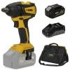 Clé à Choc 20V Batterie 4Ah Lithium Couple 300 Nm VITO Chargeur Rapide 20V + Sac De Rangement