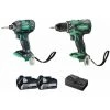 HiKoki Kit Combiné De Batterie 18V (DS18DBSL + WH18DBDL2) (KC18DBDL (5.0) (HSC III)) -2 X 5.0Ah- (KC18DBDLWDZ) -Clé Soldes Magasin 55493451 1