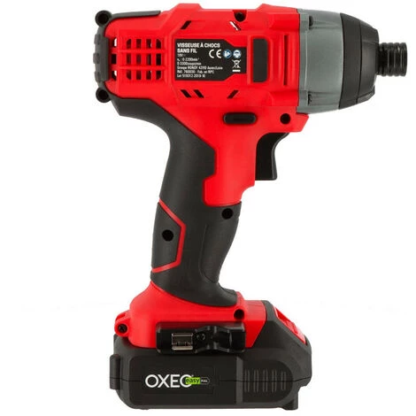 OXEO Visseuse à Chocs 18V Easy Full Avec Batterie Et Chargeur Rapide 7 OXEO Visseuse à Chocs 18V Easy Full Avec Batterie Et Chargeur Rapide – Image 5