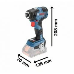 Visseuse à Chocs 18V 200Nm 1/4" (Produit Seul) GDR 18V-200 C - BOSCH 06019G4102 9 Visseuse à Chocs 18V 200Nm 1/4" (Produit Seul) GDR 18V-200 C - BOSCH 06019G4102 -Clé Soldes Magasin 57056930 3