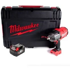 .MILWAUKEE. Milwaukee M18 FHIWF12-401 Visseuse à Percussion Sans Fil 1/2", 1356Nm 18V + 1x Batterie 4,0Ah + HD Box - Sans Chargeur -Clé Soldes Magasin 57876796 4