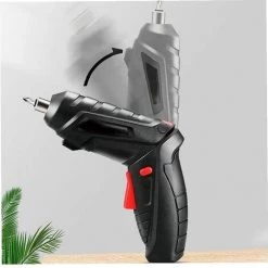 GRID COOL Perceuse Portative Tournevis électrique Sans Fil Avec Poignée Pour L'entretien Rotatif 16PCS Résistance à La Corrosion -Clé Soldes Magasin 58347372 3