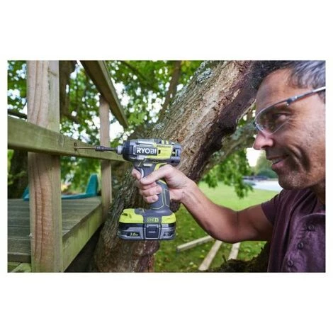 Pack RYOBI Visseuse à Choc 18V OnePlus Brushless R18IDBL-0 - 1 Batterie 3.0Ah High Energy - 1 Chargeur Ultra Rapide 6 Pack RYOBI Visseuse à Choc 18V OnePlus Brushless R18IDBL-0 - 1 Batterie 3.0Ah High Energy - 1 Chargeur Ultra Rapide – Image 4