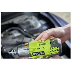 Pack RYOBI Boulonneuse à Chocs 18V OnePlus R18IW3-120S - 1 Batterie 3.0Ah High Energy - 1 Batterie 2.0Ah - Chargeur -Clé Soldes Magasin 59585463 4