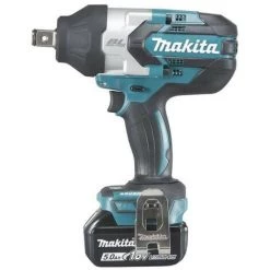 Boulonneuse A Chocs Brushless MAKITA 18V - 2 Batteries BL1850B 5.0Ah - 1 Chargeur Rapide DC18RC DTW1001RTJ -Clé Soldes Magasin 60106860 2