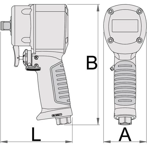UNIOR 627568 - Clé D'impact Pneumatique Compact 1/2" Série 1563 4 UNIOR 627568 - Clé D'impact Pneumatique Compact 1/2" Série 1563 – Image 2