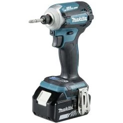 Makita DTD171FJAR Clé à Chocs Sans Fil 18 V 3 Ah + Batterie, + 2 Batteries, + Chargeur