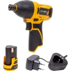 BATAVIA Visseuse à Chocs Sans Fil 12V FIXXPACK | Incl. Chargeur De Batterie