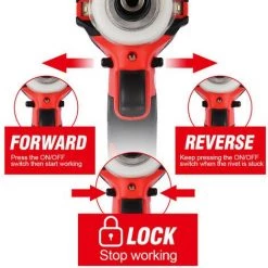 ONEVAN Clé à Chocs Sans Fil Brushless 588NM, Tournevis électrique Sans Fil 5 Vitesses Avec 3 LED Convient Pour Batterie Makita 18V - Avec 2 Batteries -Clé Soldes Magasin 64211033 4