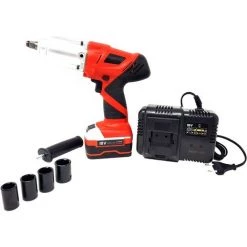 HEXOUTILS Coffret Clé à Chocs Sans Fil 18V -Clé Soldes Magasin 6422083 2