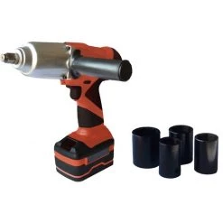 HEXOUTILS Coffret Clé à Chocs Sans Fil 18V -Clé Soldes Magasin 6422083 3