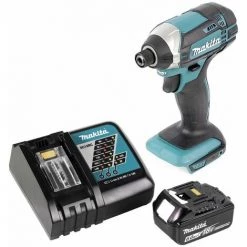 Makita DTD 152 RG1 Visseuse à Chocs Sans Fil 18 V 165 Nm + 1x Batterie 6,0 Ah + Chargeur -Clé Soldes Magasin 64392330 4