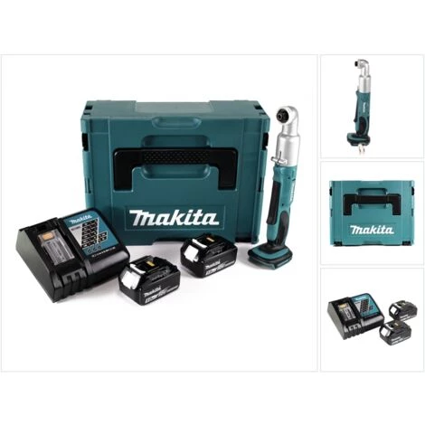 Makita DTL 061 RTJ Meuleuse à Chocs Angulaire Sans Fil 18V 1/4" 60Nm + 2x Batterie 5.0Ah + Chargeur + Makpac 4 Makita DTL 061 RTJ Meuleuse à Chocs Angulaire Sans Fil 18V 1/4" 60Nm + 2x Batterie 5.0Ah + Chargeur + Makpac – Image 2