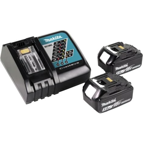 Makita DTL 061 RTJ Meuleuse à Chocs Angulaire Sans Fil 18V 1/4" 60Nm + 2x Batterie 5.0Ah + Chargeur + Makpac 7 Makita DTL 061 RTJ Meuleuse à Chocs Angulaire Sans Fil 18V 1/4" 60Nm + 2x Batterie 5.0Ah + Chargeur + Makpac – Image 5