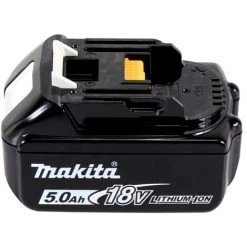 Makita DTL 061 T1J Meuleuse à Chocs Angulaire Sans Fil 18V 1/4" 60Nm + 1x Batterie 5.0Ah + Coffret Makpac - Sans Chargeur -Clé Soldes Magasin 64392396 5