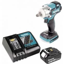 Makita DTW 285 RG1 Visseuse à Chocs Sans Fil 18 V 280 Nm 1/2" Brushless + 1x Batterie 6,0 Ah + Chargeur -Clé Soldes Magasin 65180279 4