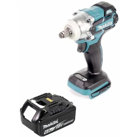 Makita DTW 285 G1 Visseuse à Chocs Sans Fil 18 V 280 Nm 1/2" Brushless + 1x Batterie 6,0 Ah - Sans Chargeur 5 Makita DTW 285 G1 Visseuse à Chocs Sans Fil 18 V 280 Nm 1/2" Brushless + 1x Batterie 6,0 Ah - Sans Chargeur – Image 3
