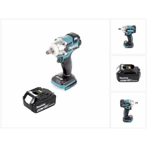 Makita DTW 285 G1 Visseuse à Chocs Sans Fil 18 V 280 Nm 1/2" Brushless + 1x Batterie 6,0 Ah - Sans Chargeur 7 Makita DTW 285 G1 Visseuse à Chocs Sans Fil 18 V 280 Nm 1/2" Brushless + 1x Batterie 6,0 Ah - Sans Chargeur – Image 5