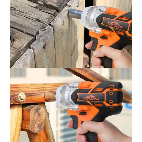 JMAX Topshak Clé à Chocs électrique Sans Fil 18V 1/2'' 520N.M 1x Batterie 5 JMAX Topshak Clé à Chocs électrique Sans Fil 18V 1/2'' 520N.M 1x Batterie – Image 3