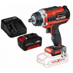 Einhell Clé à Chocs Sans Fil IMPAXXO 18/400 Incl. 4,0Ah Et Chargeur - IMPAXXOKIT1