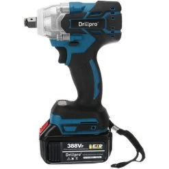 Clé à Chocs Fantablau Drillpro 520N.M 18V 388VF 1/2" Sans Balais Avec 2 Piles -Clé Soldes Magasin 67314305 3