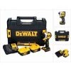 DeWalt DCF 850 P2 Visseuse à Percussion Sans Fil, Sans Balai, 205 Nm 18V + 2x Batteries 5,0 Ah + Chargeur + Coffret TSTAK + Mandrin De 1/4"