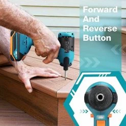 GIZCAM Clé à Chocs Sans Fil 18V 180Nm Tournevis Sans Fil à Cliquet Brushless Electric -Clé Soldes Magasin 67697334 5