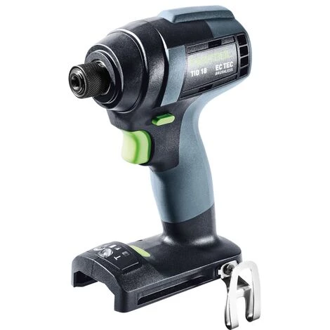 Festool TID 18-Basic Visseuse à Percussion Sans Fil 180Nm 1/4" 18V + 2x Batteries 5,2Ah + Chargeur + Coffret Systainer (576481) 5 Festool TID 18-Basic Visseuse à Percussion Sans Fil 180Nm 1/4" 18V + 2x Batteries 5,2Ah + Chargeur + Coffret Systainer (576481) – Image 3