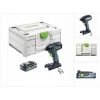 Festool TID 18-Basic Visseuse à Percussion Sans Fil 180Nm, 1/4", 18V + 1x Batterie 4,0Ah - Sans Chargeur (576481)