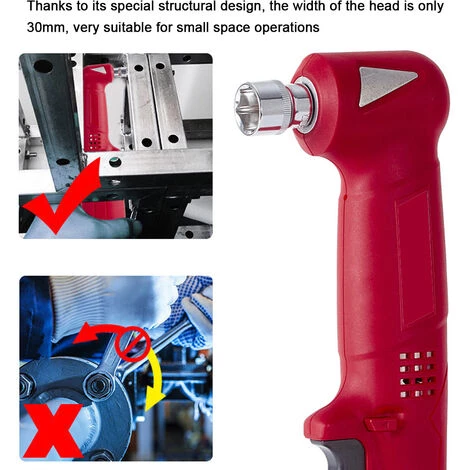 ASUPERMALL Clé à Chocs Domestique Tournevis Multifonctionnel Vitesses Progressives Réglage Commutable Couple élevé Clé à Cliquet électrique, Hôte - Hôte 4 ASUPERMALL Clé à Chocs Domestique Tournevis Multifonctionnel Vitesses Progressives Réglage Commutable Couple élevé Clé à Cliquet électrique, Hôte - Hôte – Image 2