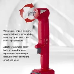 ASUPERMALL Clé à Chocs Domestique Tournevis Multifonctionnel Vitesses Progressives Réglage Commutable Couple élevé Clé à Cliquet électrique, Hôte - Hôte 9 ASUPERMALL Clé à Chocs Domestique Tournevis Multifonctionnel Vitesses Progressives Réglage Commutable Couple élevé Clé à Cliquet électrique, Hôte - Hôte -Clé Soldes Magasin 68312776 3
